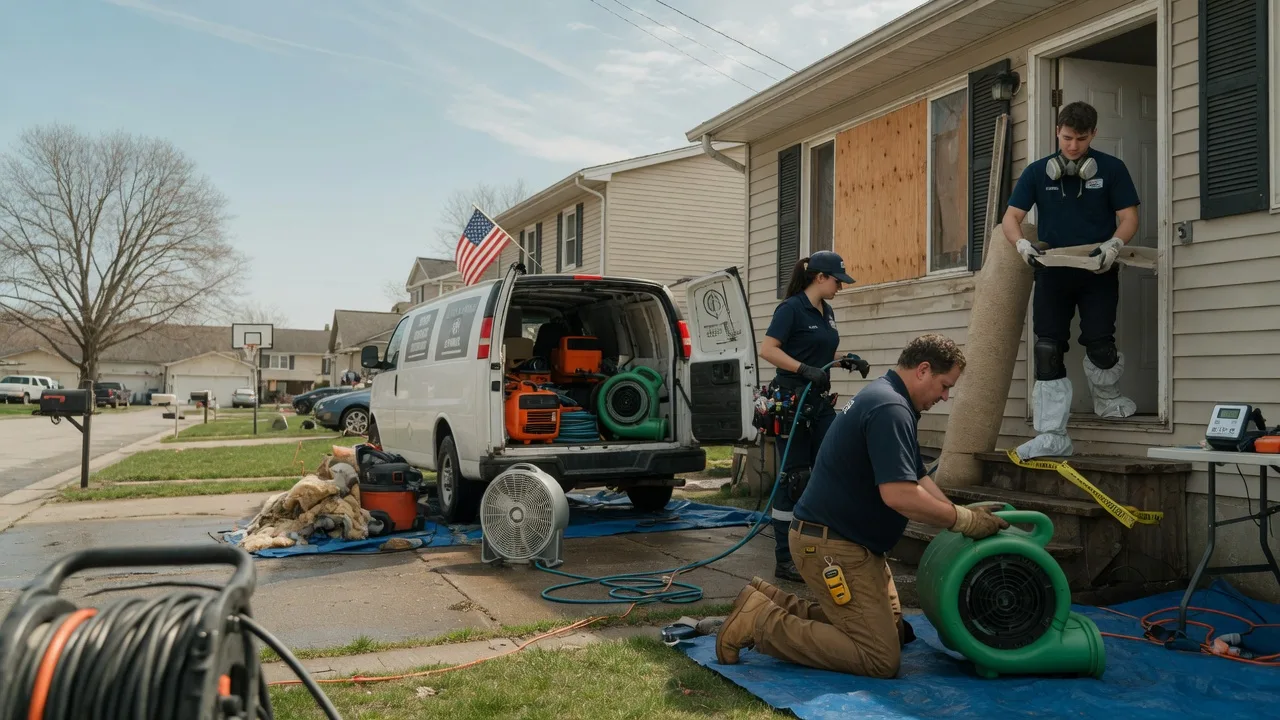 Water Damage Restoration in Birnamwood, WI near me